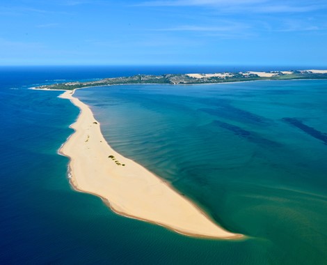 This iconic Lodge is one of only a few exclusive hotels on Bazaruto, Mozambique