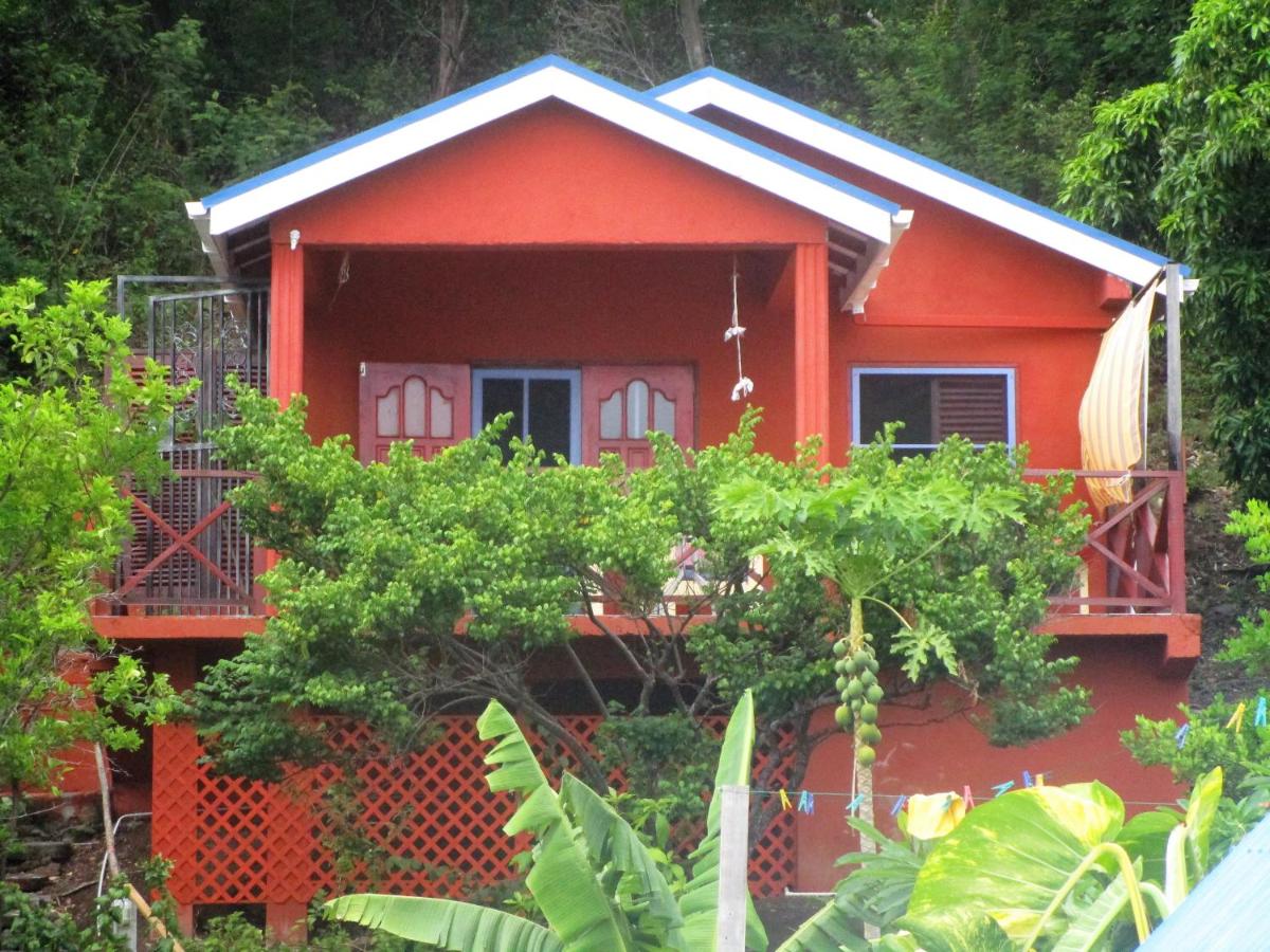 This Hotel, situated on the Caribbean side of Bequia, nestled amongst tropical trees and shrubs, is just above Lower Bay beach and village