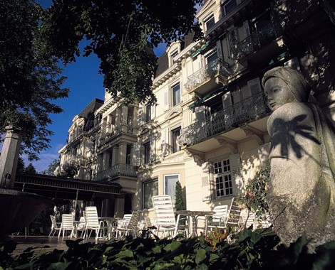 This hotel is nestled in the peaceful centre of Badenweiler with views of the Rhine plain and the Vosges