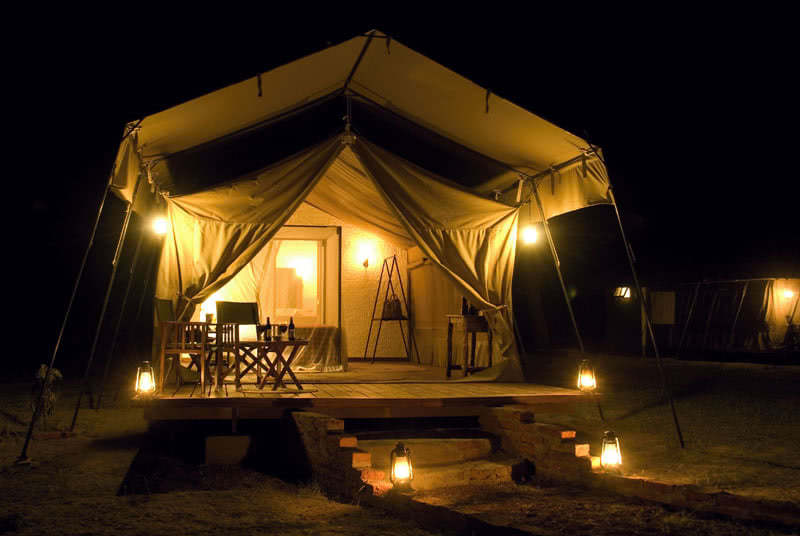 A fine lodge & camp near Arusha in Tanzania