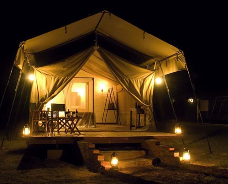 A fine lodge & camp near Arusha in Tanzania