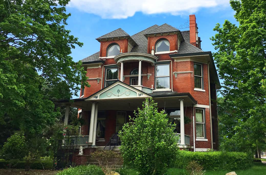 This 1899 Victorian Mansion overflows with history and romantic ambiance of the Queen Anne and Revival eras