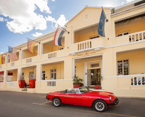 This is a delightful little country hotel that showcases and celebrates Art in a big way