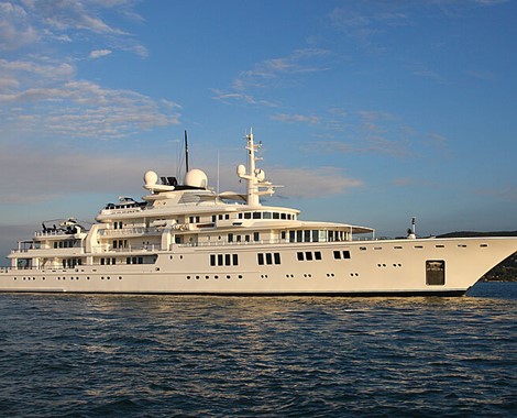 This 92m yacht was built in 2000 by Nobiskrug. She features an exterior design by Kusch and Studio Yacht and an interior by Terence Disdale