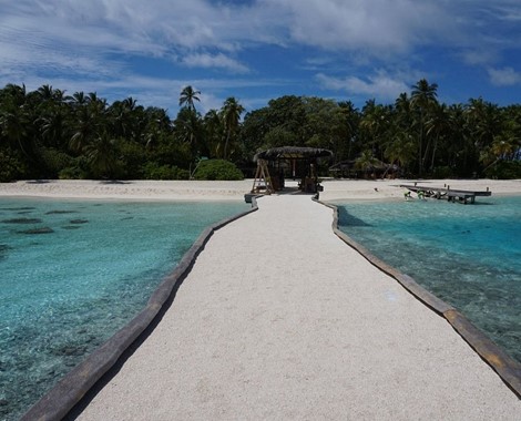 Come to the most nature-friendly resort ever developed in the Maldives