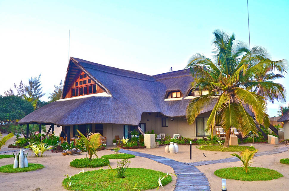 An idyllic paradise haven in Inhambane, Mozambique