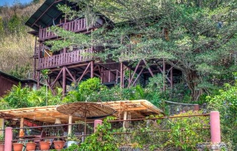 This Lodge is located on the shore of the famous Lake Atitlán - "The Land of the Eternal Spring"